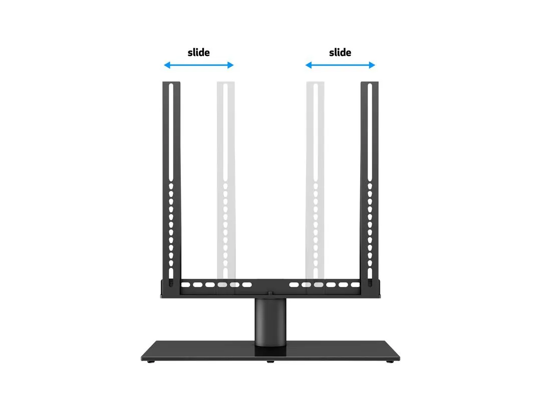 MB VESA Tablestand Turn Black Medium MAX 400x400 32-42inch 30kg (Depending on VESA holes)