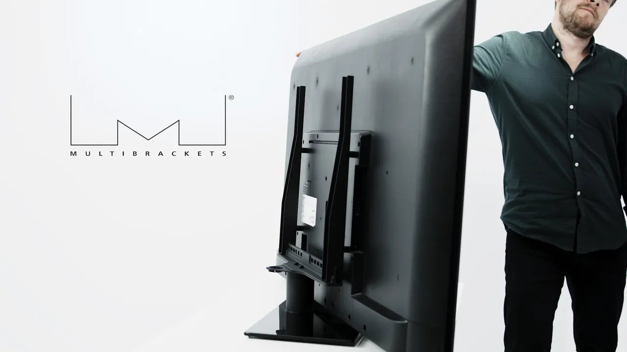MB VESA Tablestand Turn Black Medium MAX 400x400 32-42inch 30kg (Depending on VESA holes)
