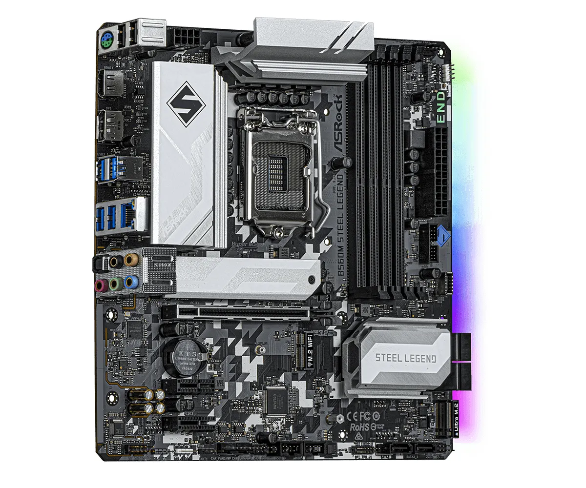 ASRock B560M Steel Legend mATX-emolevy