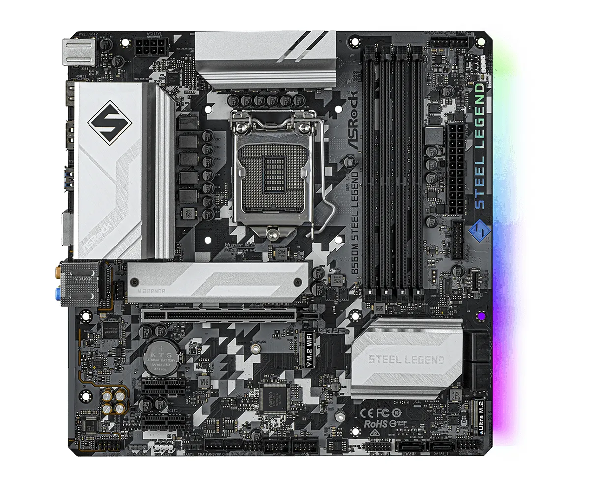 ASRock B560M Steel Legend mATX-emolevy