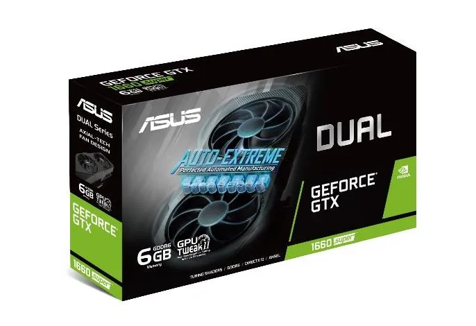 Asus GeForce GTX 1660 SUPER Dual EVO 6GB - Graphics card