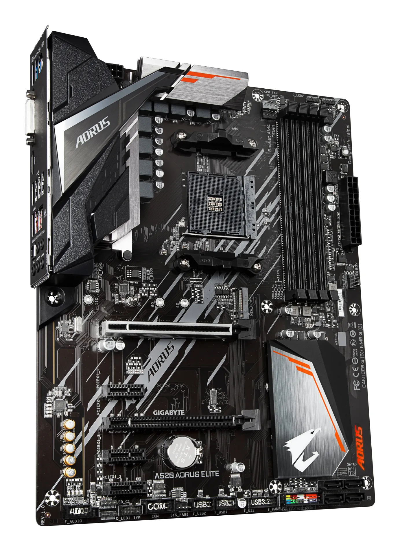 Gigabyte A520 Aorus Elite ATX - motherboard