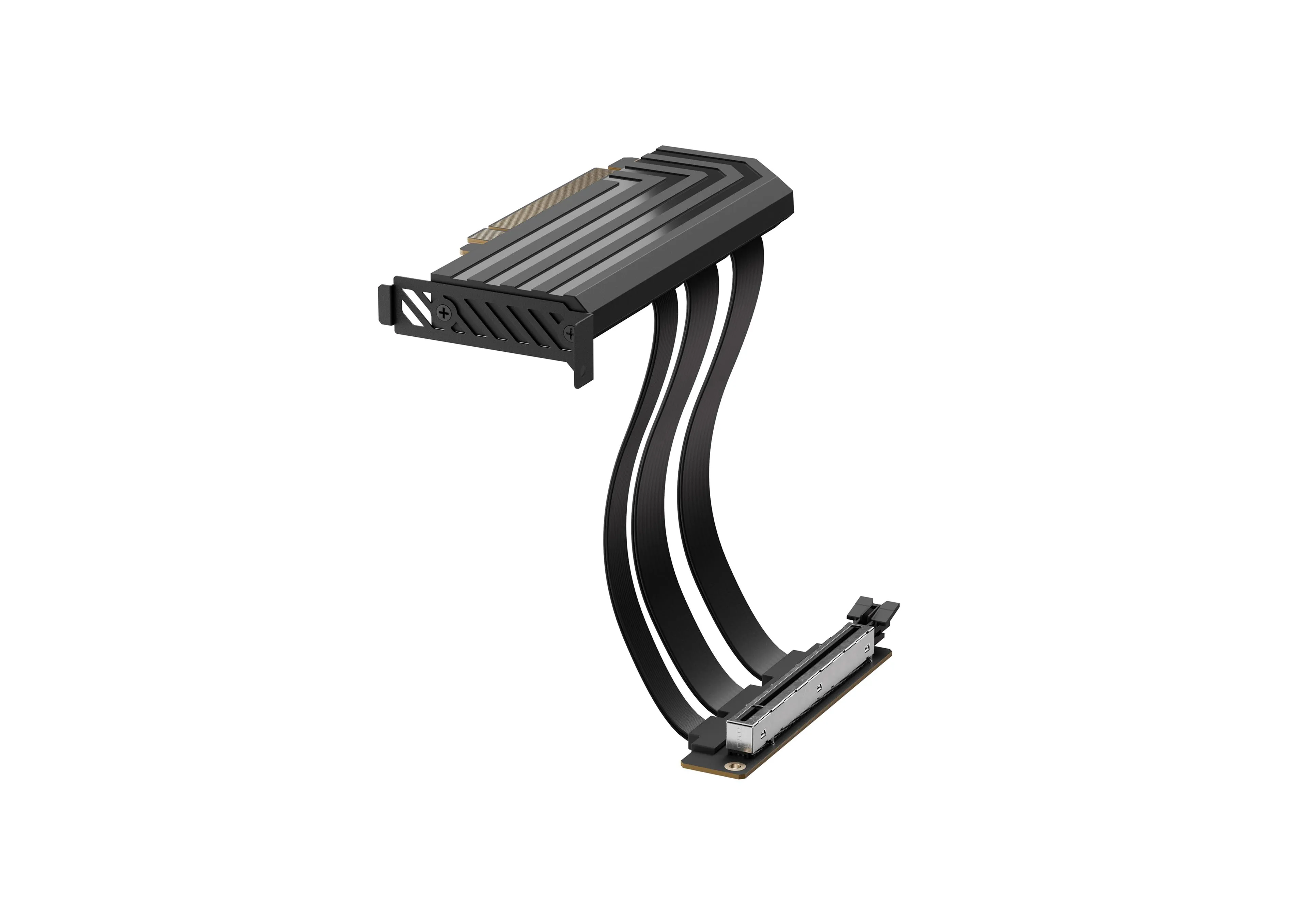 HYTE Hyper riserkabel f&ouml;r grafikkort, PCIe 5.0, 200 mm
