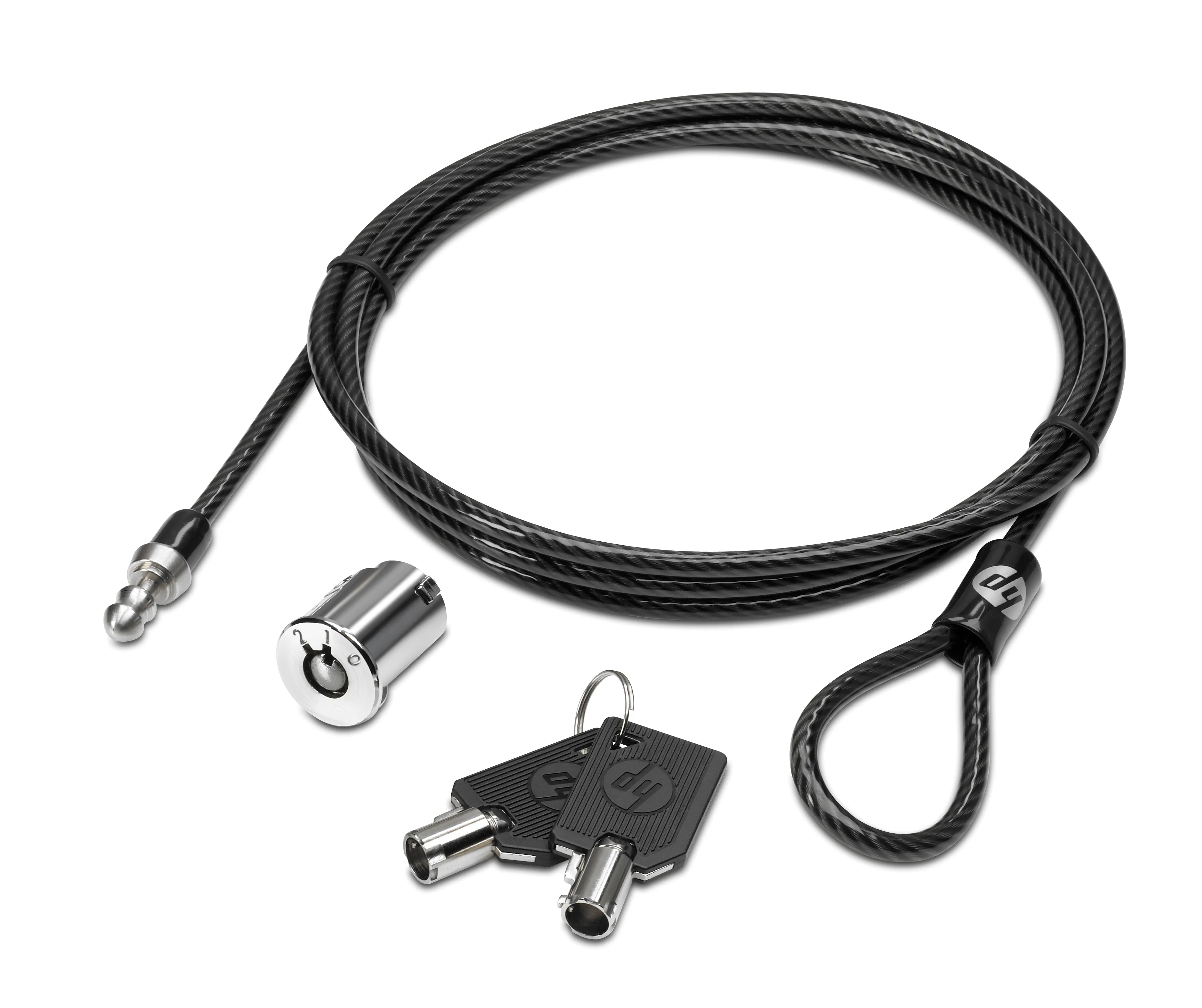 HP Docking Station Cable Lock - Turvakaapelilukko malleihin EliteBook, EliteBook Folio 1020 G1, ProBook 64X G1, 64X G2, 65X G1, 65X G2, ZBook