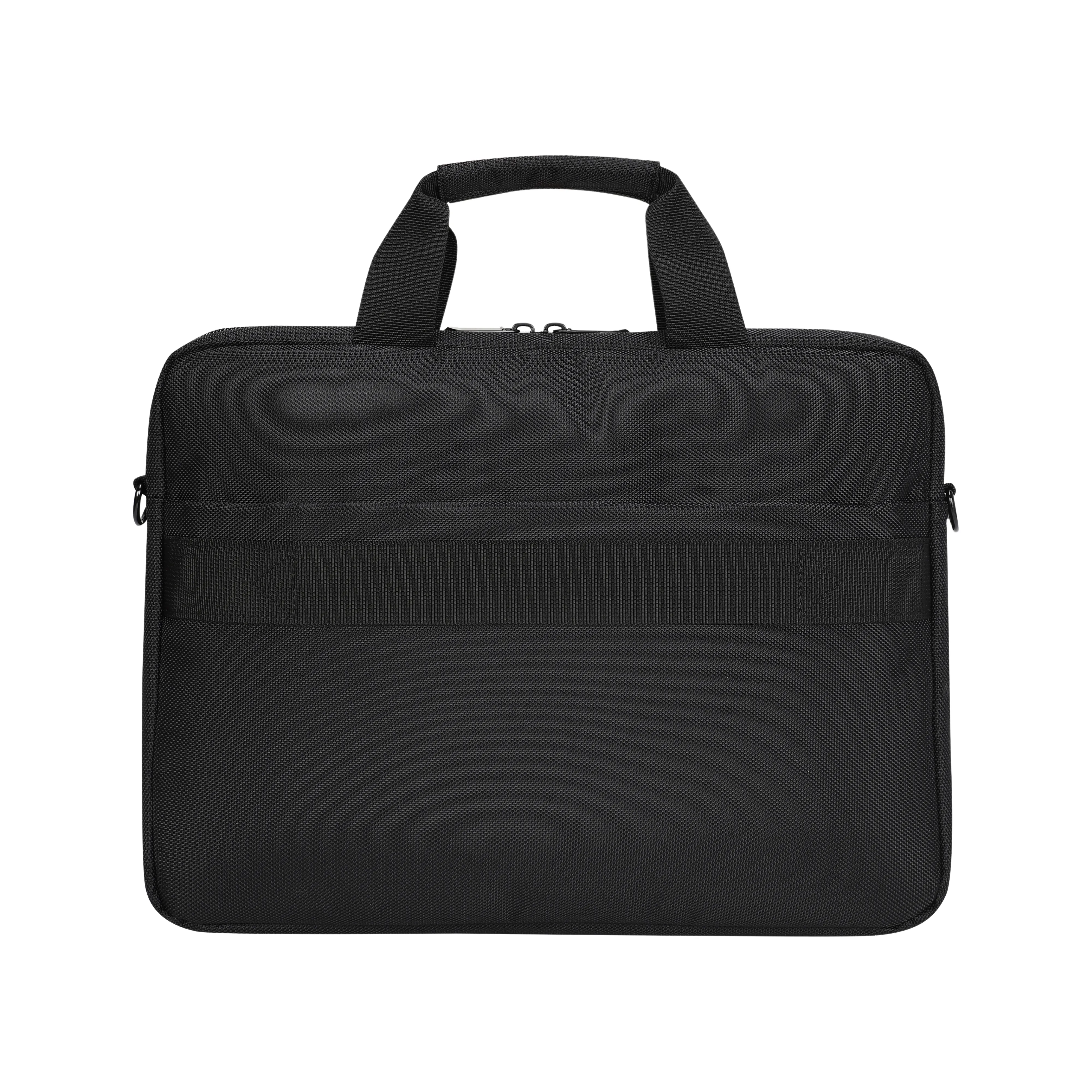 14'' Briefcase Santa Monica - Recycled, Black