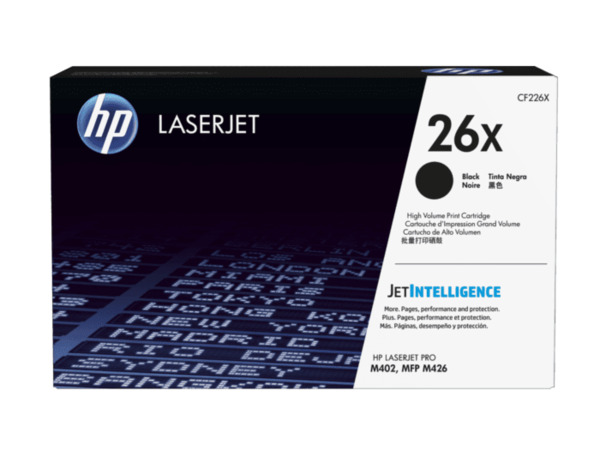 HP 26X EvoCycle lasertoner, svart