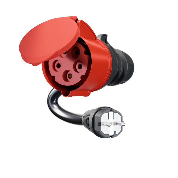 go-e Gemini Flex 22 kW Adapter (CEE to EU Plug)