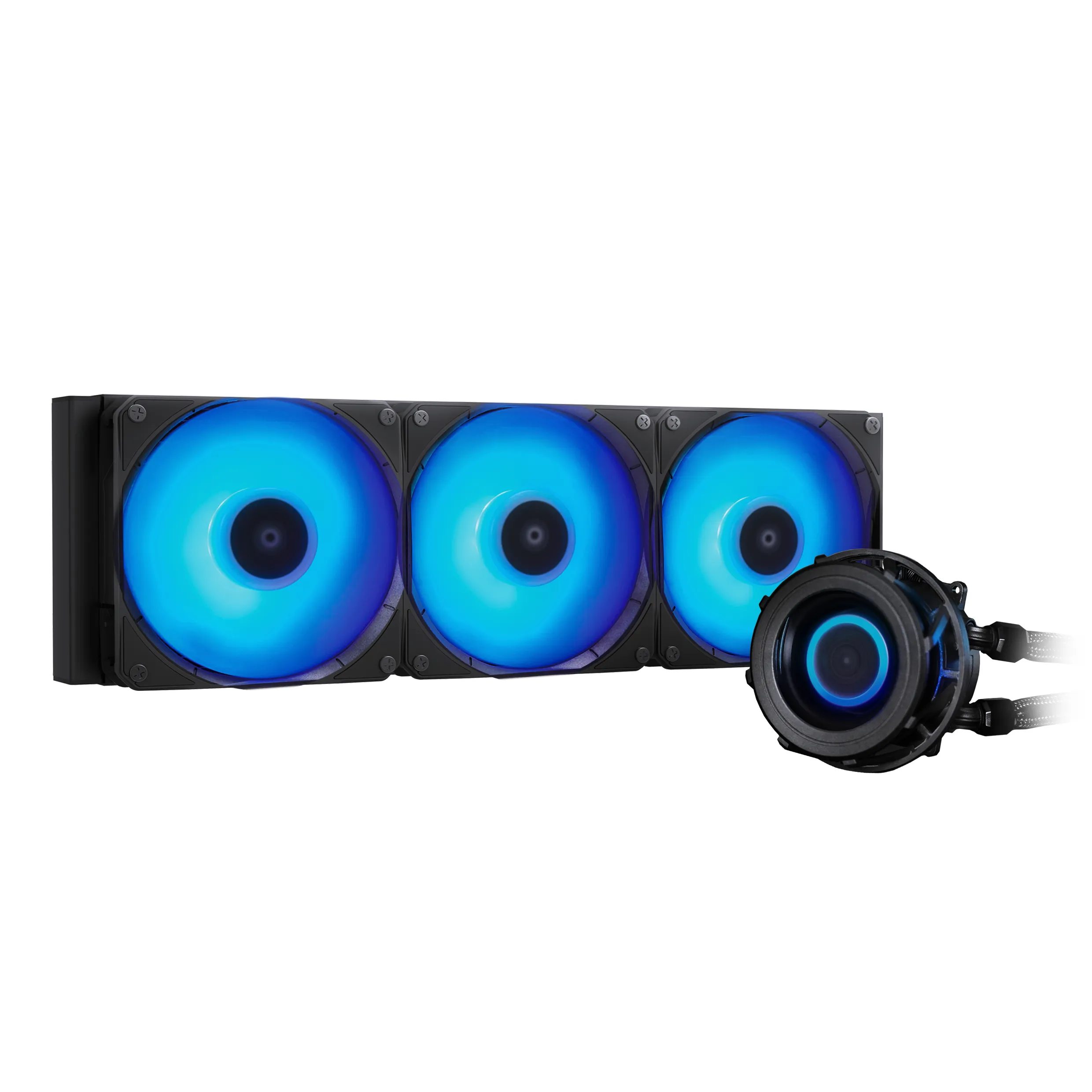 Chieftec CLC-360-VRM-RGB 360mm RGB Liquid Cooler, Black
