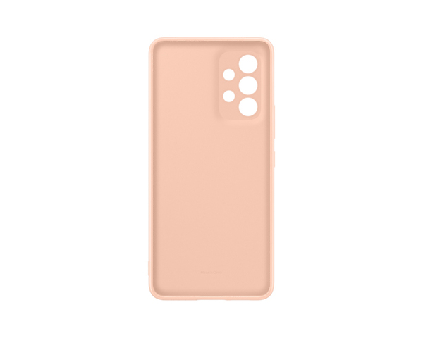 Samsung Silicone Cover, Galaxy A53 5G - Case, Peach