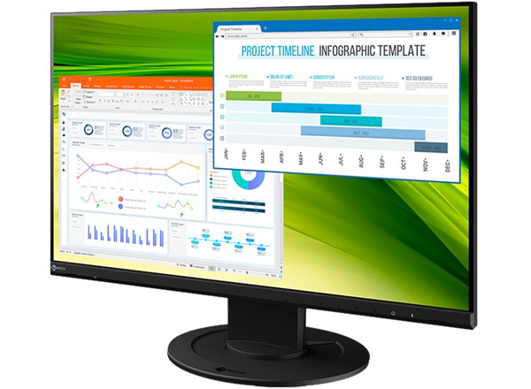 EIZO FlexScan EV2360 22.5" WUXGA, IPS -n&auml;ytt&ouml;, USB hub