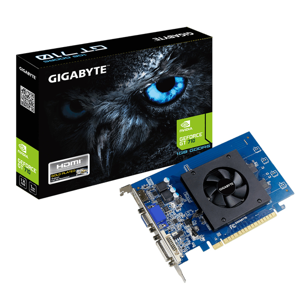 Gigabyte GeForce GT 710 1GB - grafikkort