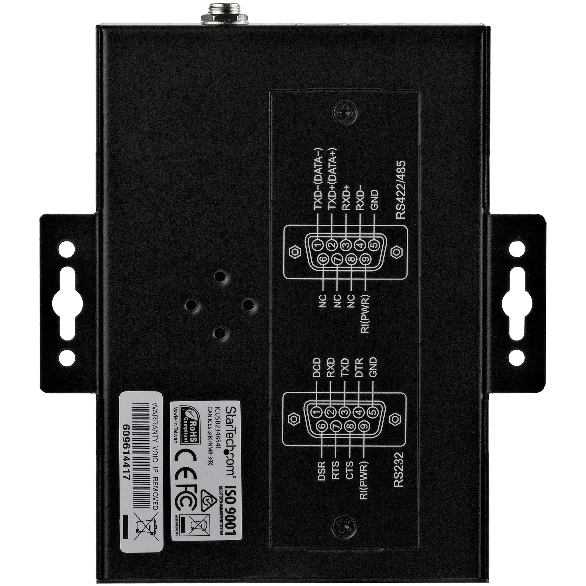 STARTECH.COM USB to RS-232/422/485 Serial Adapter - 4 Port - 15 kV ESD Protection - USB to Serial Adapter - USB to Serial Hub