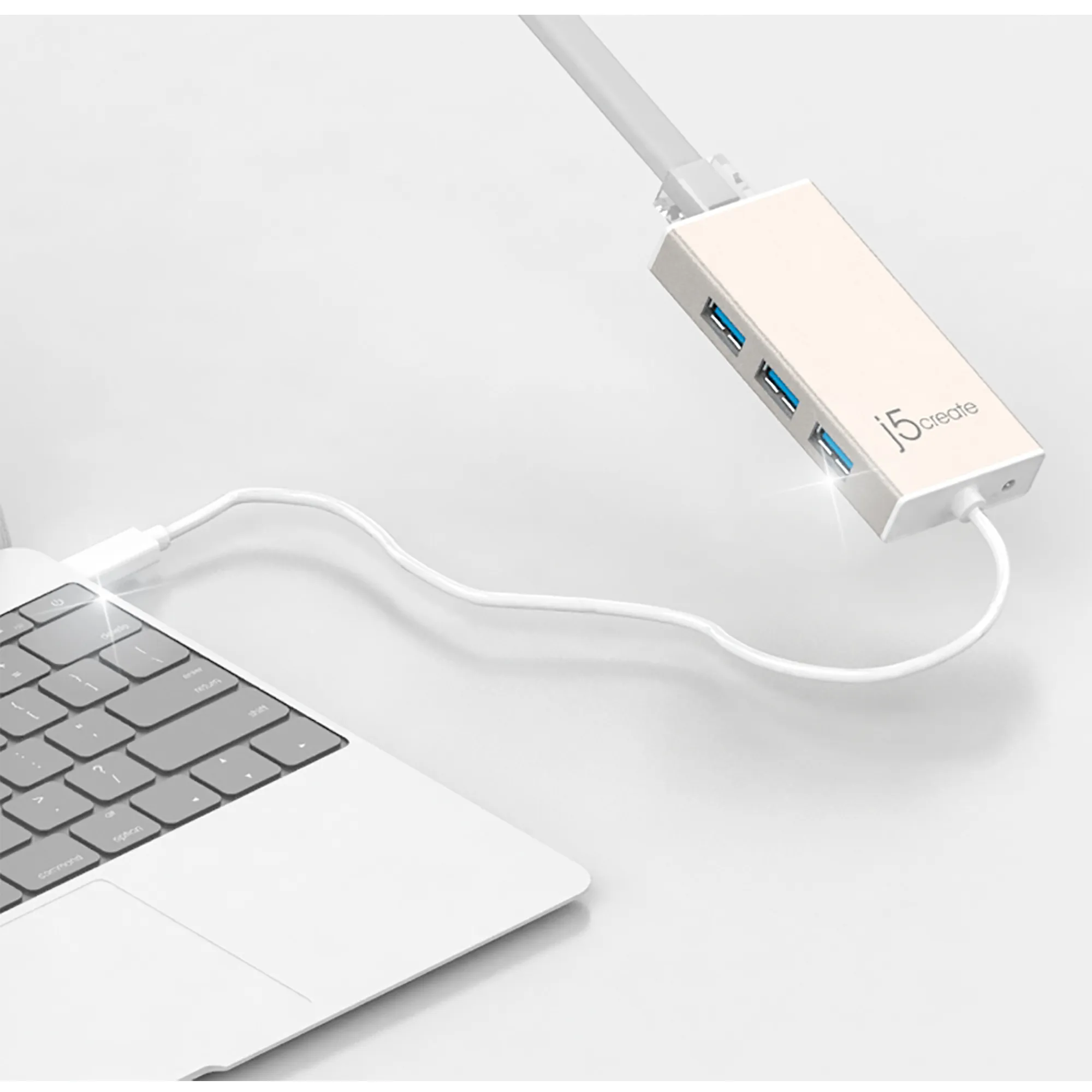 J5 Create USB-C MULTI-ADAPTER GIGABIT - ETHERNET / USB 3.1 HUB