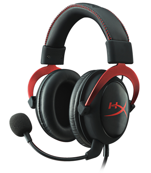 HyperX Cloud II - gaming headset, red