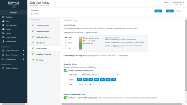 SOPHOS EMAIL PROTECTION ADVANCED,200-499USERS,24 MONTHS,SUBSCRIPTION RENEWAL,EDU