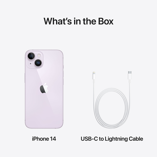 Apple iPhone 14 256GB iOS - mobile phone, Purple