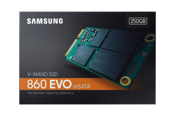 Samsung 860 EVO 250 GB, SATA III, mSATA - SSD