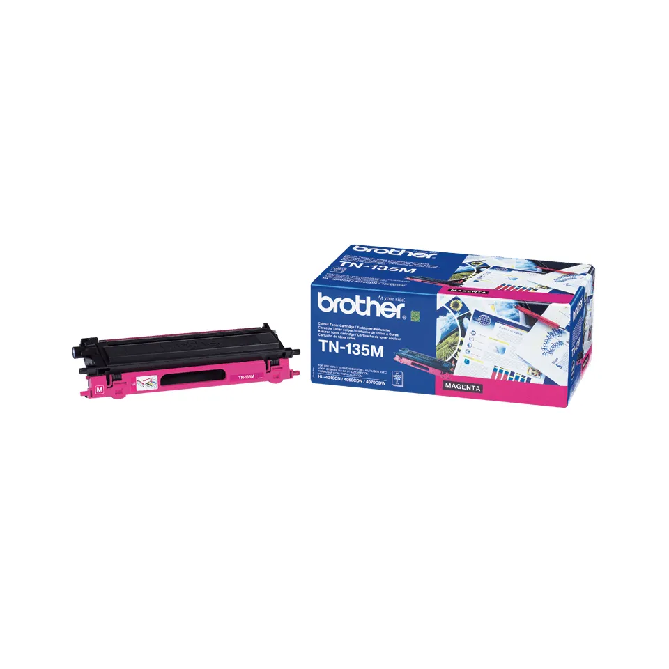 Brother TN135M - Magenta - alkuper&auml;inen - v&auml;riainekasetti malleihin Brother DCP-9040, 9042, 9045, HL-4040, 4050, 4070, MFC-9420, 9440, 9450, 9840