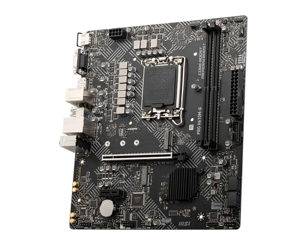 MSI PRO H610M-G mATX - motherboard