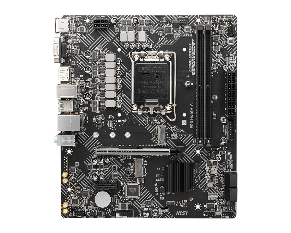 MSI PRO H610M-G mATX - motherboard