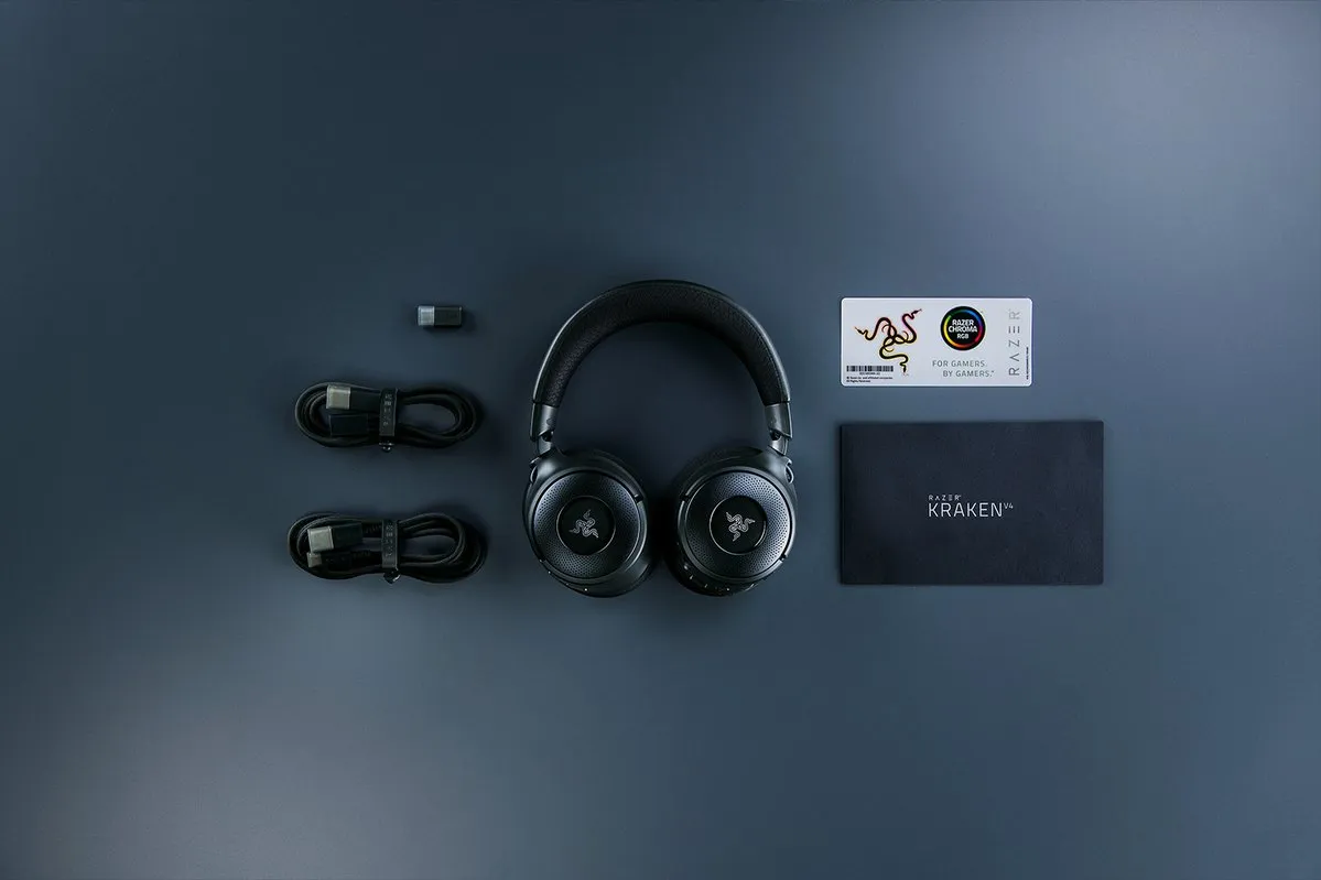 Razer Kraken V4 - wireless gaming headset, black