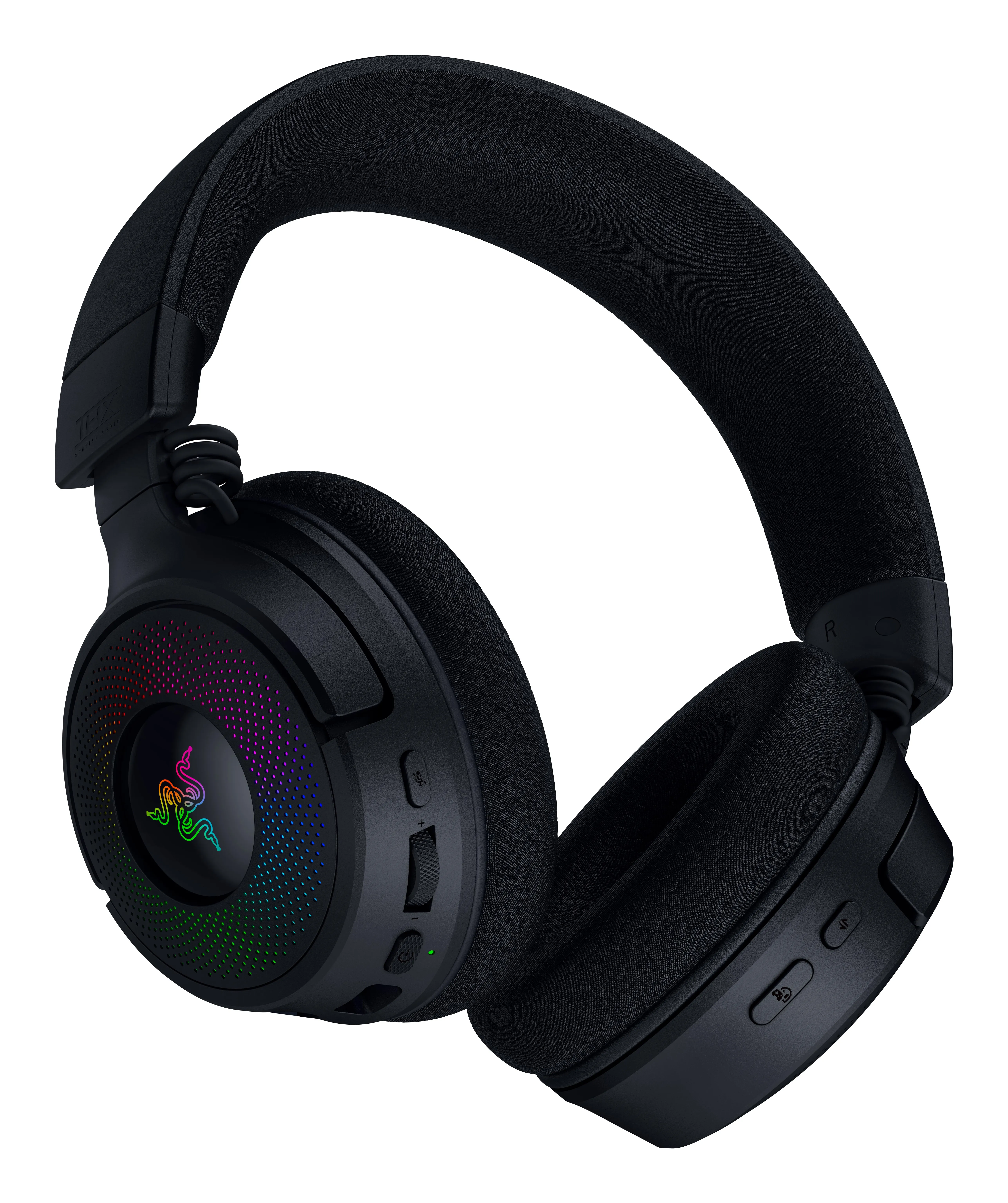 Razer Kraken V4 -langattomat pelikuulokkeet mikrofonilla, musta