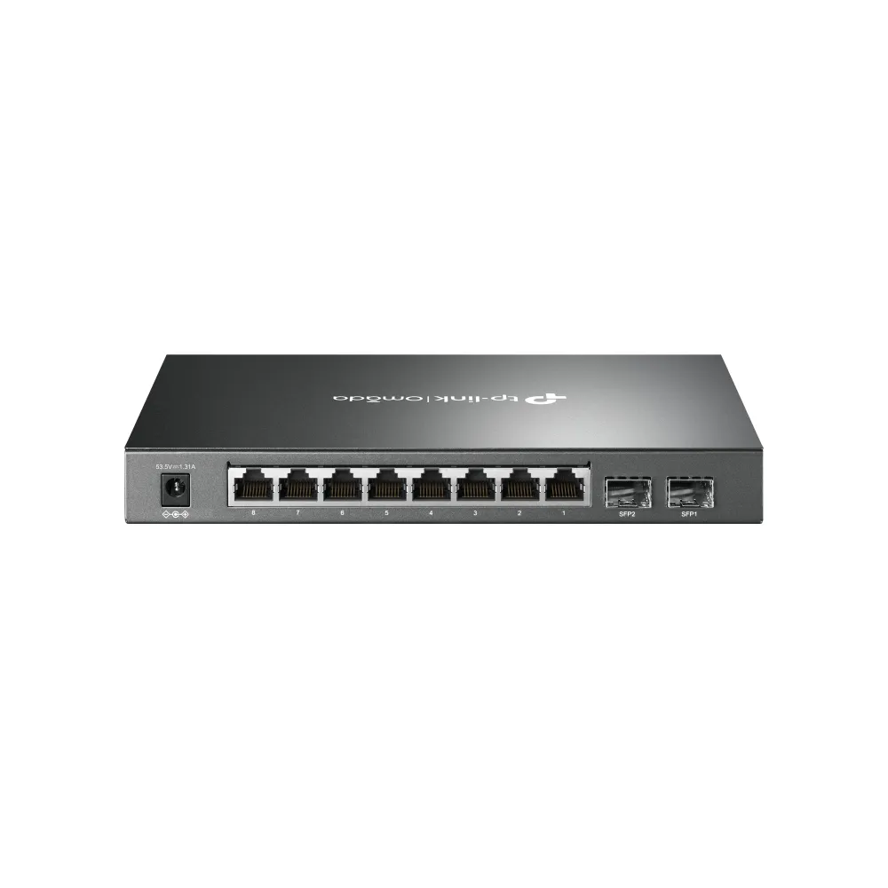 TP-LINK Omada 8-Port Gigabit Smart PoE+ Switch with 2 SFP Slots
