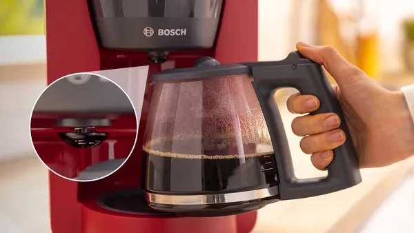 Bosch MyMoment TKA3M134 - coffee maker, red
