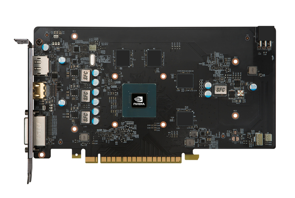 MSI GeForce GTX 1050 Ti Gaming 4 Gt -n&auml;yt&ouml;nohjain