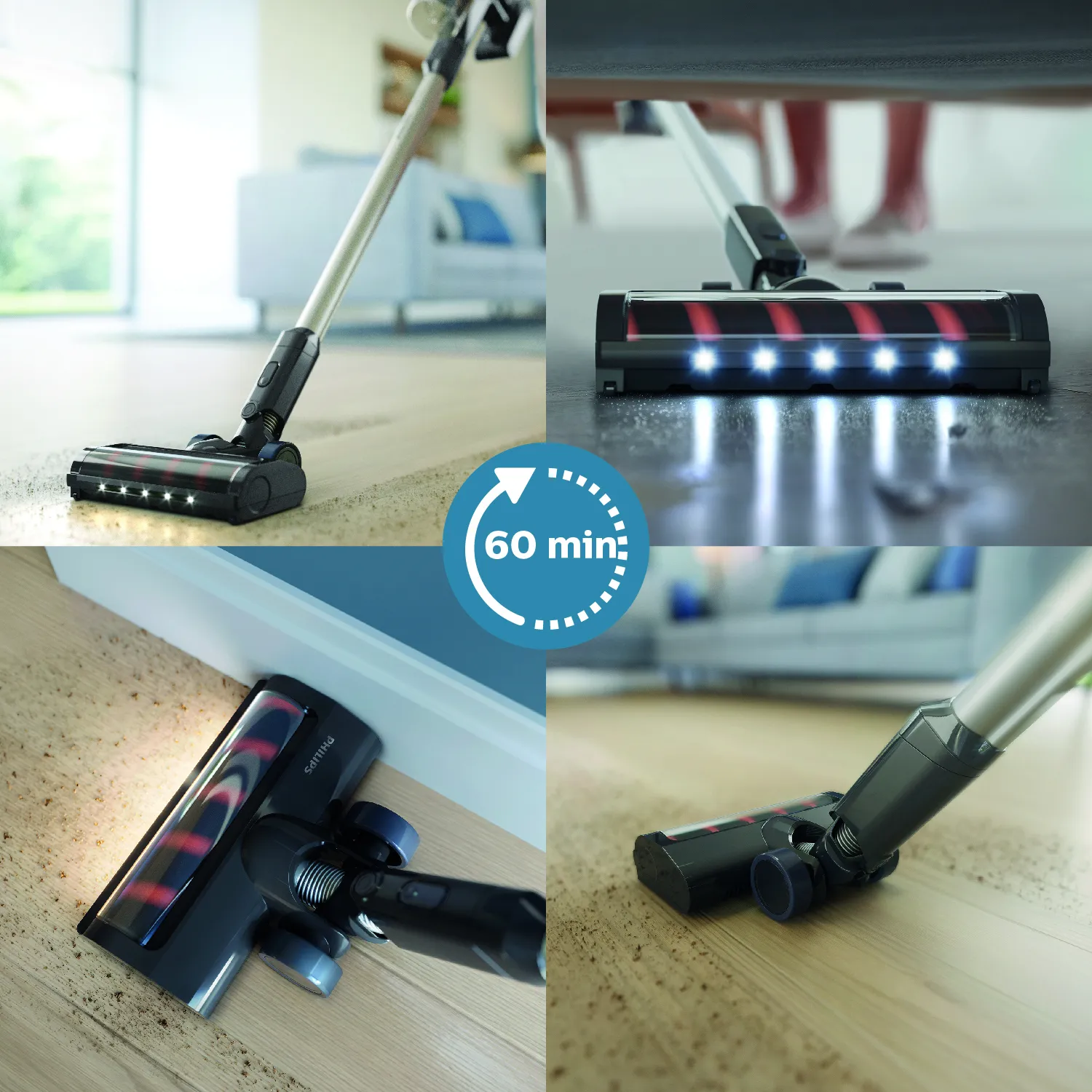 Philips Aqua Mist - cordless stick vacuum