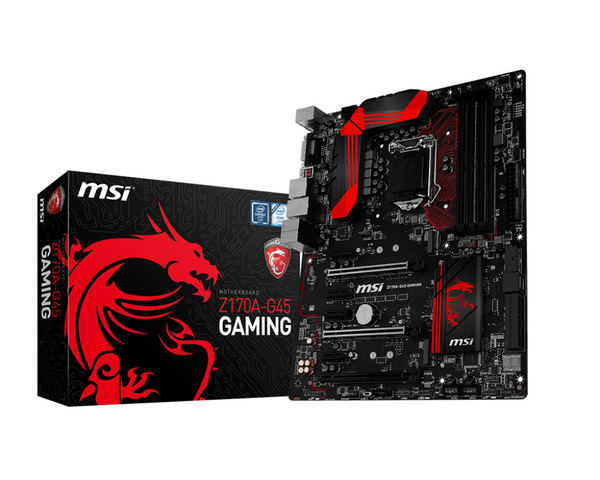 MSI Z170A-G45 Gaming, ATX motherboard
