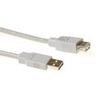 Suomen Addon USB-A - extension cable, 1.8m, Grey