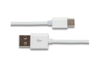 Grateq USB-A - USB-C - kabel, 1.5m, Vit