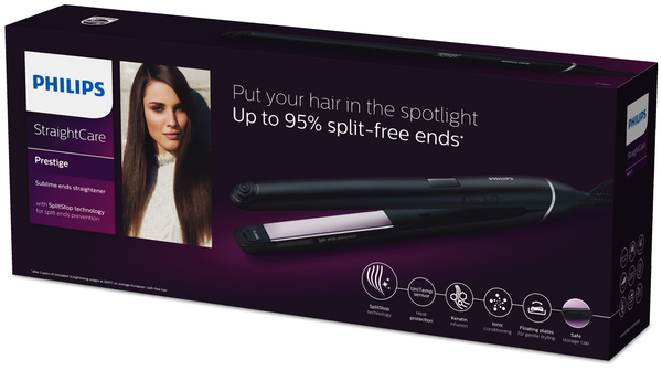 Philips BHS677 - straightening iron, Black