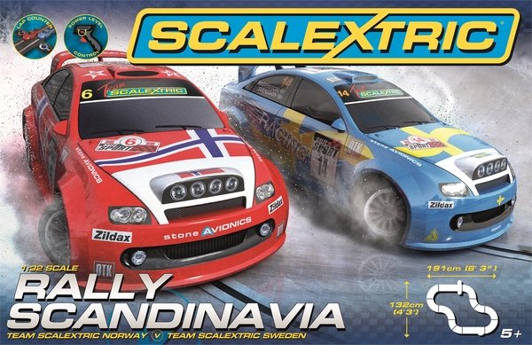 Scalextric 1:32 Rally Scandinavia C1350