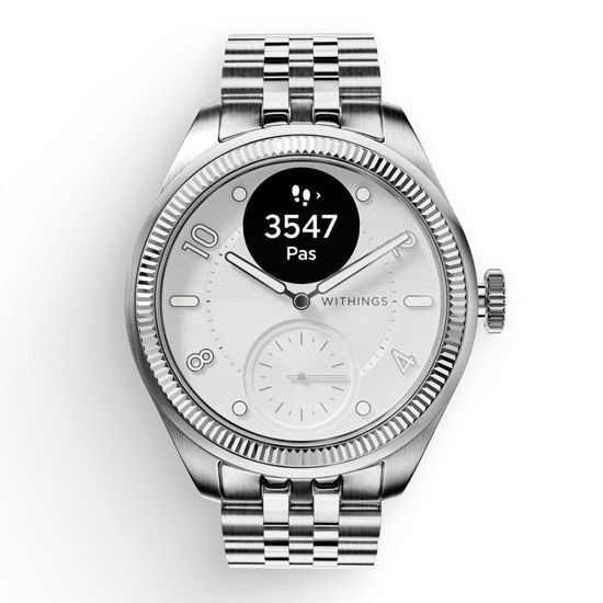 Withings ScanWatch Nova Brilliant 39mm -&auml;lykello, titanium grey