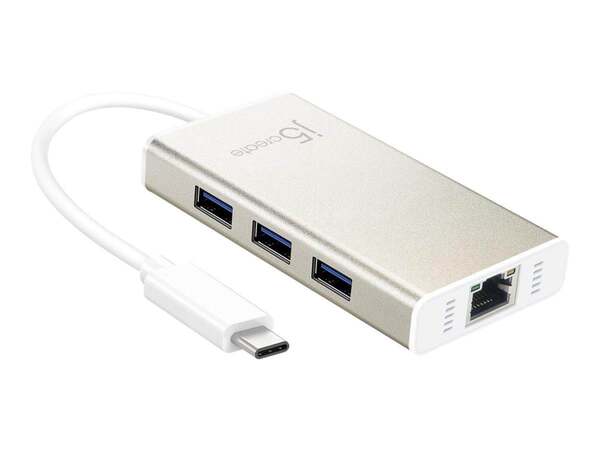 J5 Create USB-C MULTI-ADAPTER GIGABIT - ETHERNET / USB 3.1 HUB