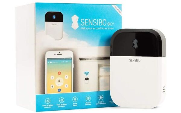 Sensibo Sky - ilmastointilaitteen &auml;lyk&auml;s kauko-ohjain, musta