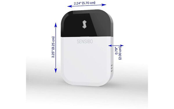 Sensibo Sky - ilmastointilaitteen &auml;lyk&auml;s kauko-ohjain, musta