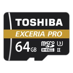 Toshiba 64GB Exceria Pro - microSDHC