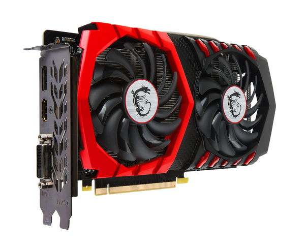 MSI GeForce GTX 1050 Ti Gaming 4GB - Graphics card