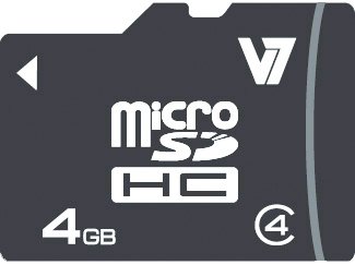 V7 4GB - microSDHC +SD Adapter V7 4GB - microSDHC +SD Adapter