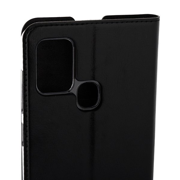 Wave Book Case, Galaxy A21s - case, Black