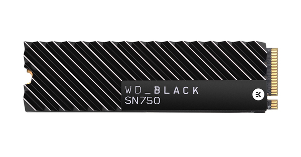 WD 250GB, CSSD SNT750 PCIE Gen3 - SSD M.2, Black