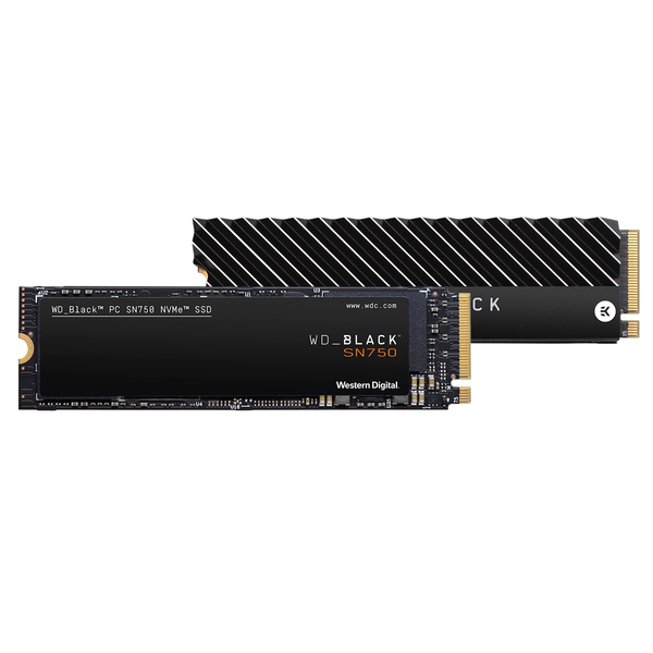 WD 250GB, CSSD SNT750 PCIE Gen3 - SSD M.2, Black