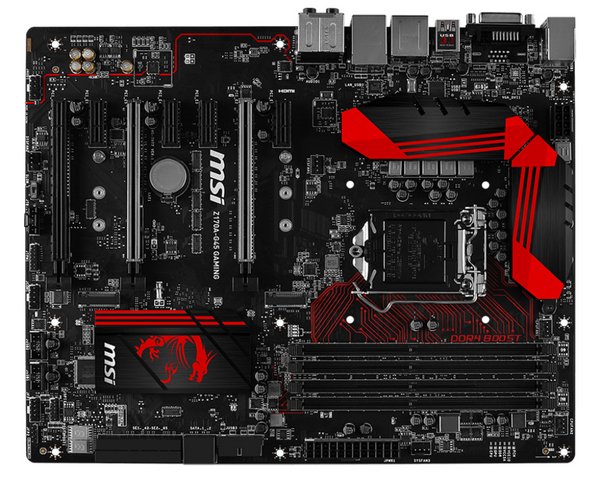 MSI Z170A-G45 Gaming, ATX moderkort