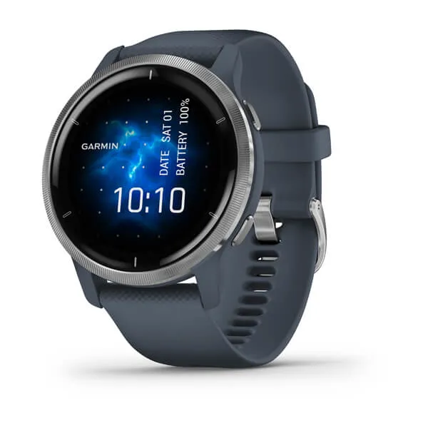Garmin Venu 2 - smartwatch, Granite Blue/Silver
