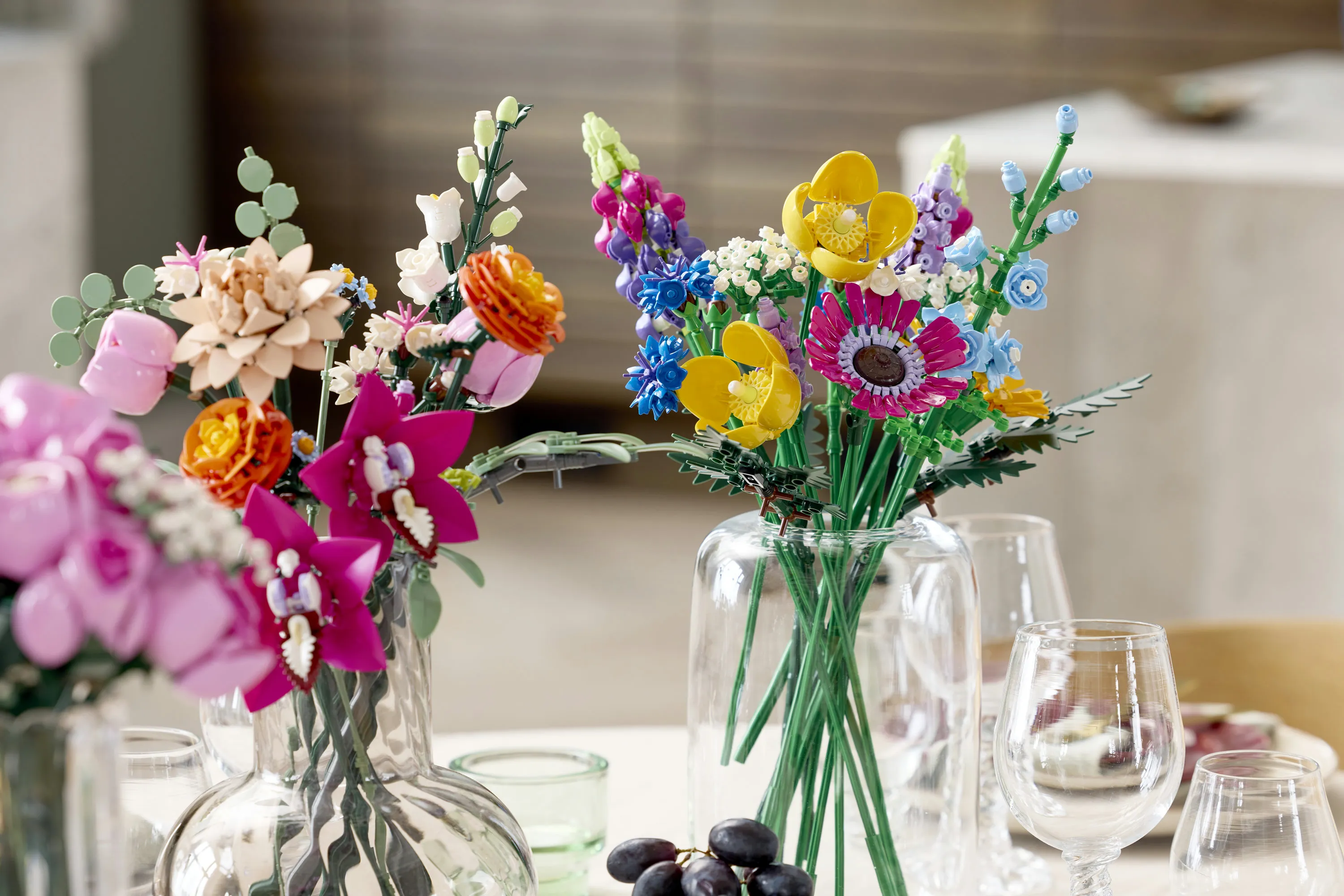 LEGO Botanicals Vaaleanpunainen ruusukimppu 10374