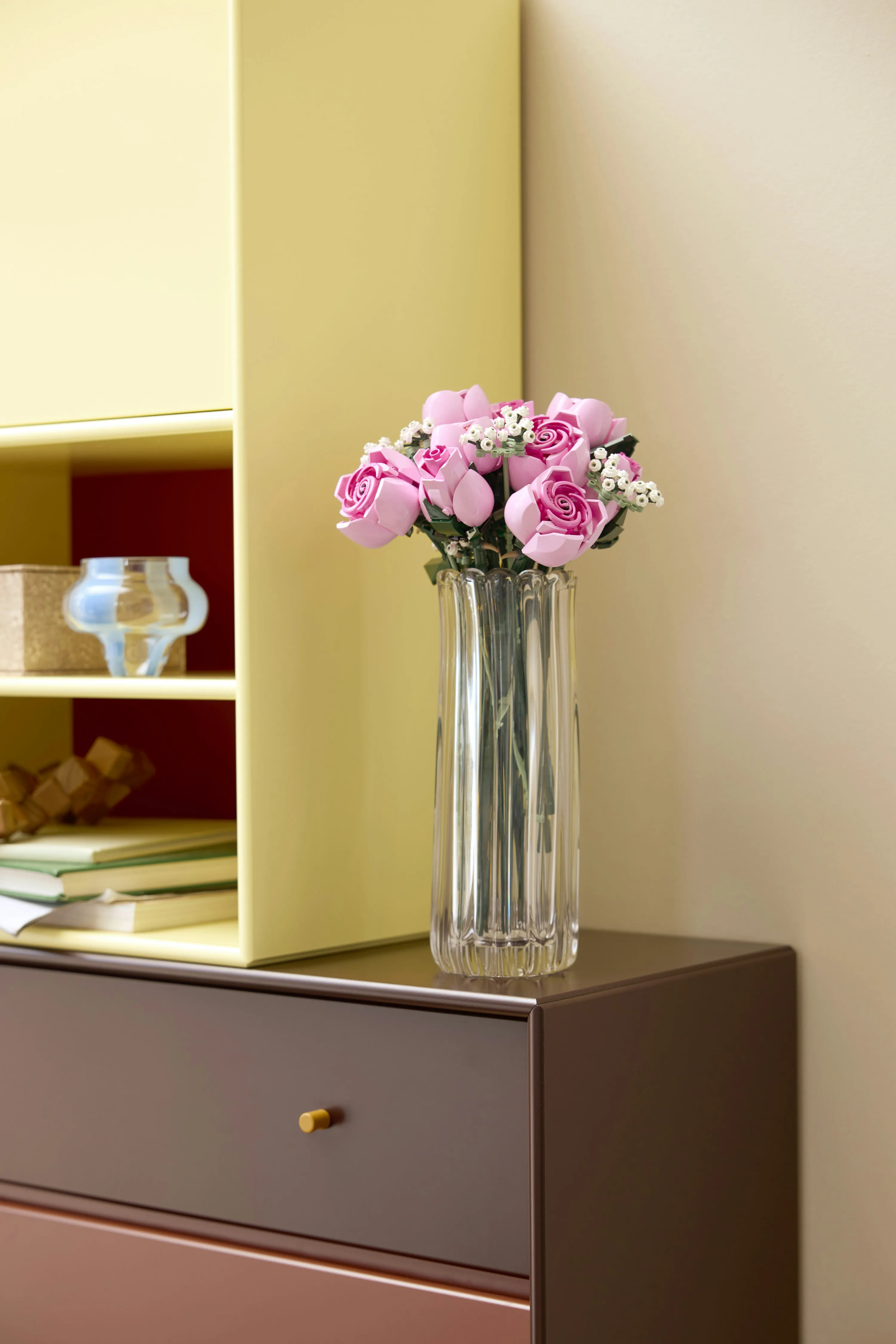 LEGO Botanicals Vaaleanpunainen ruusukimppu 10374