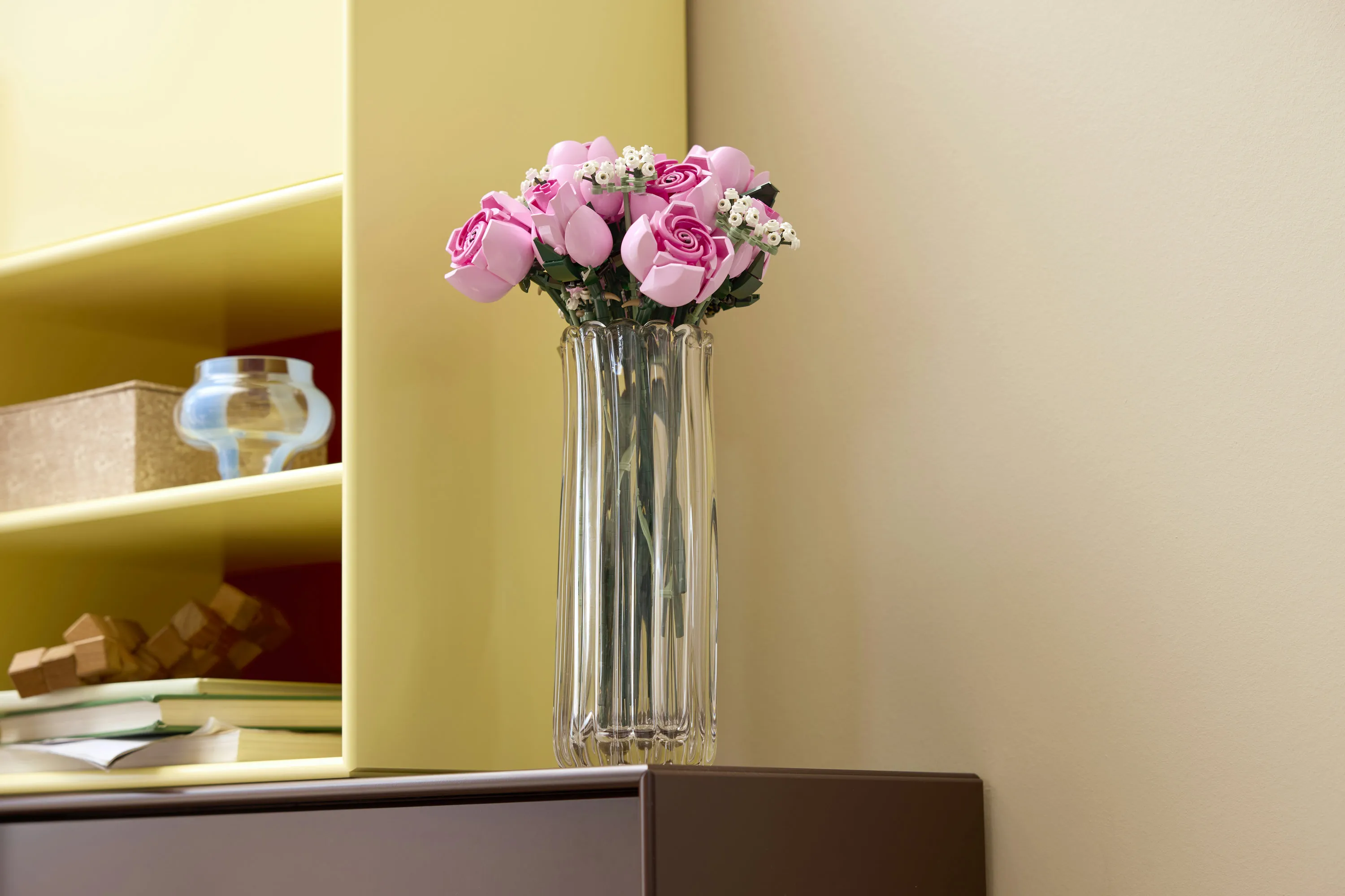 LEGO Botanicals Vaaleanpunainen ruusukimppu 10374